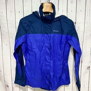 Marmot Medium 2 Toned Blue Light Weight Jacket! #457